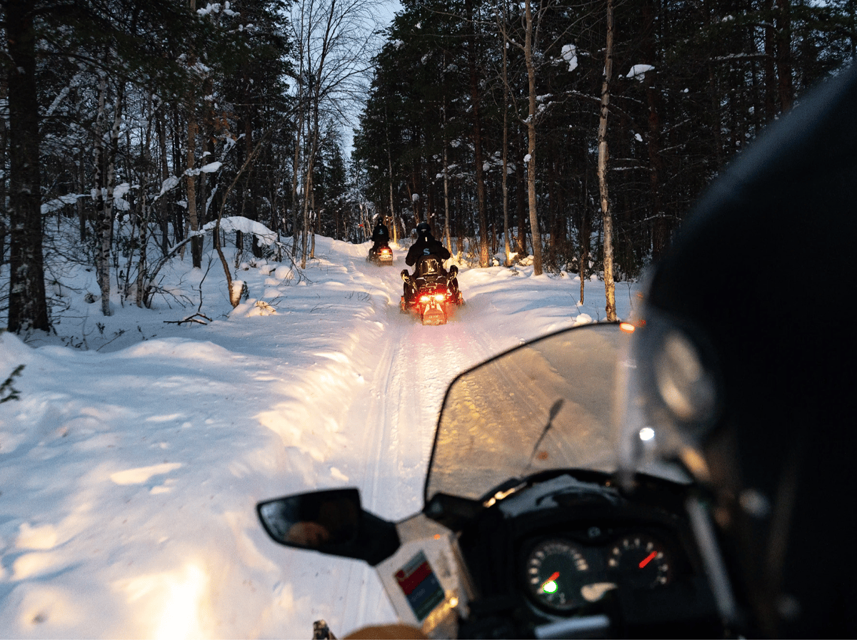 Snøscooterekspedisjon i Pasvik photo 4