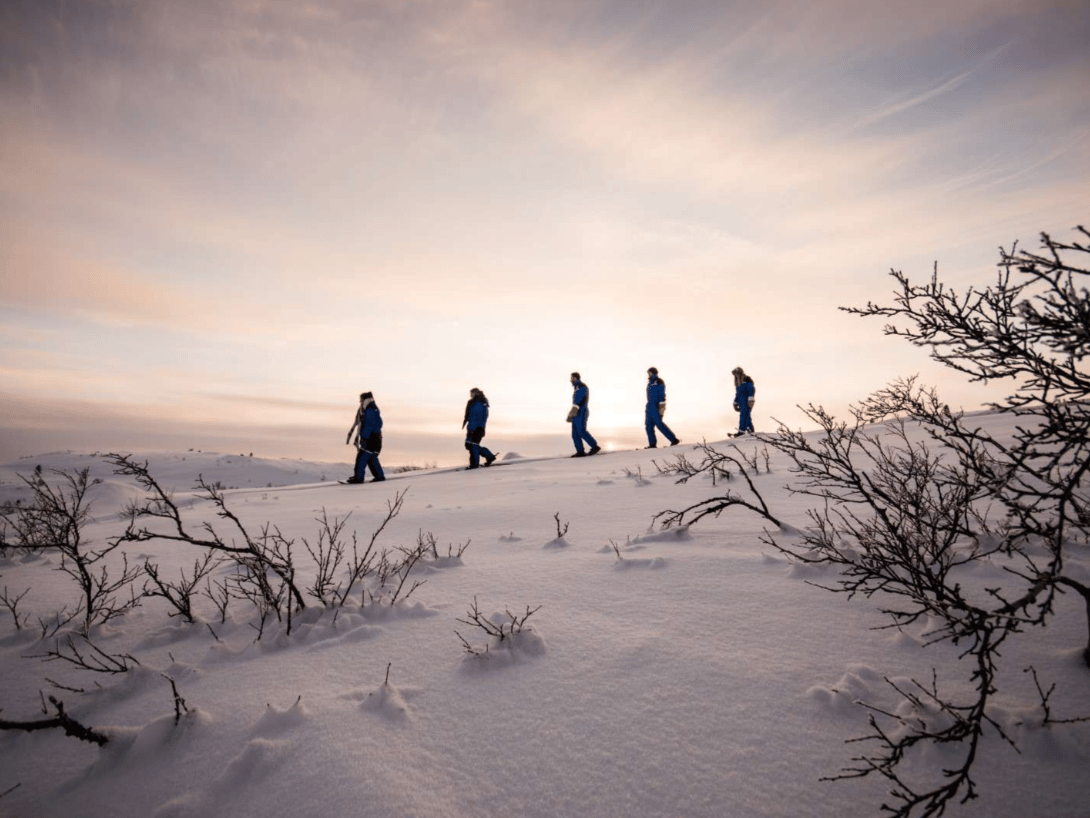Snowshoe Walking photo 2